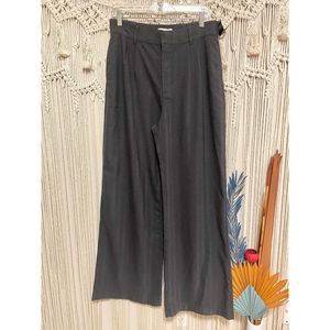 NWT Abercrombie & Fitch Pleated Trouser Pant Size M Long